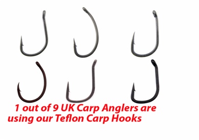 Teflon Carp Hooks